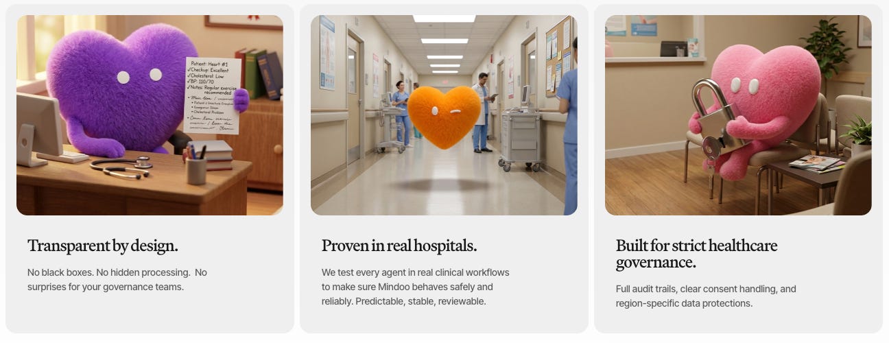 A group of people in a hospital

Description automatically generated