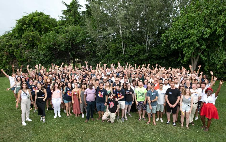 #The epic team meetup at Campus La Mola—June 2022. 