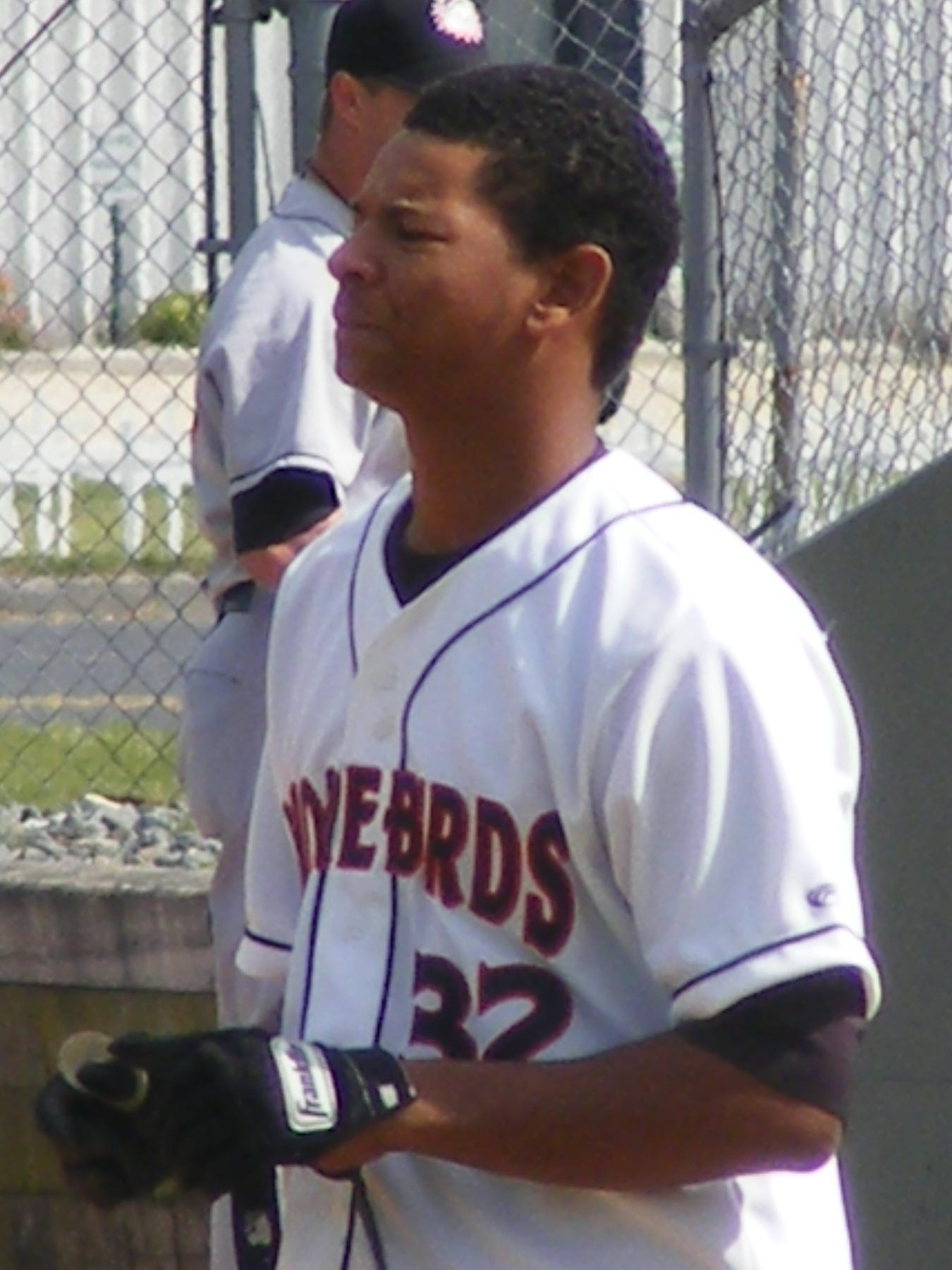 Garabez Rosa looked a bit disgusted after making an out in this April 18 contest against Hagerstown. His solution seems to be making far fewer outs. Garabez Rosa looked a bit disgusted after making an out in this April 18 contest against Hagerstown. His solution seems to be making far fewer outs.