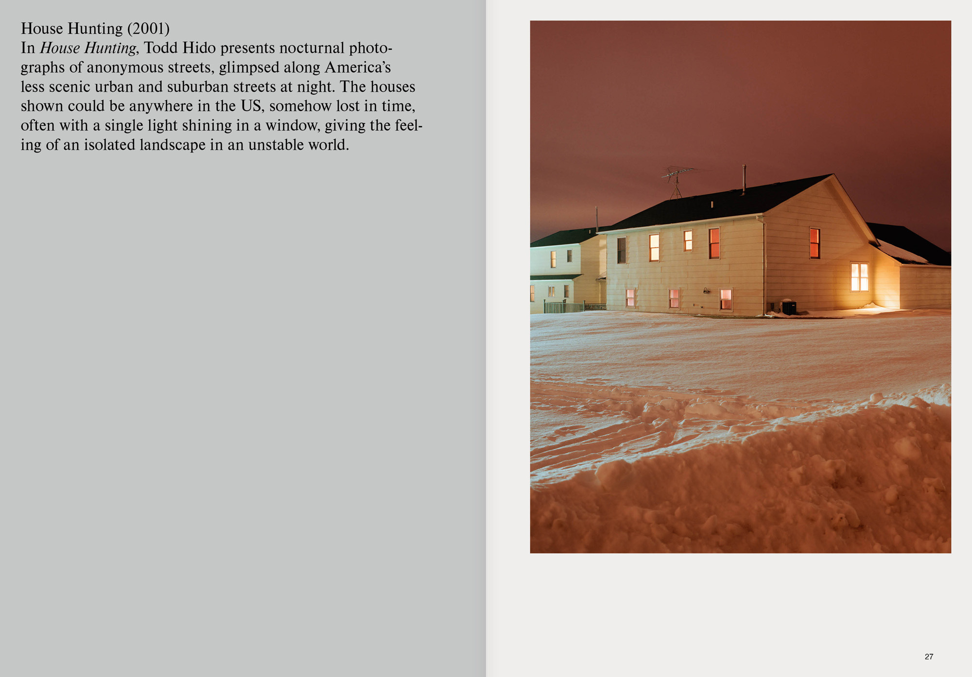Seasons Rord Todd Hido トッドハイド REVISED AND EXPANDED EDITION／増補改訂第二版]INTIMATE DISTANCE