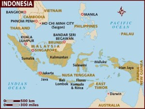 Map of Indonesia Map of Indonesia