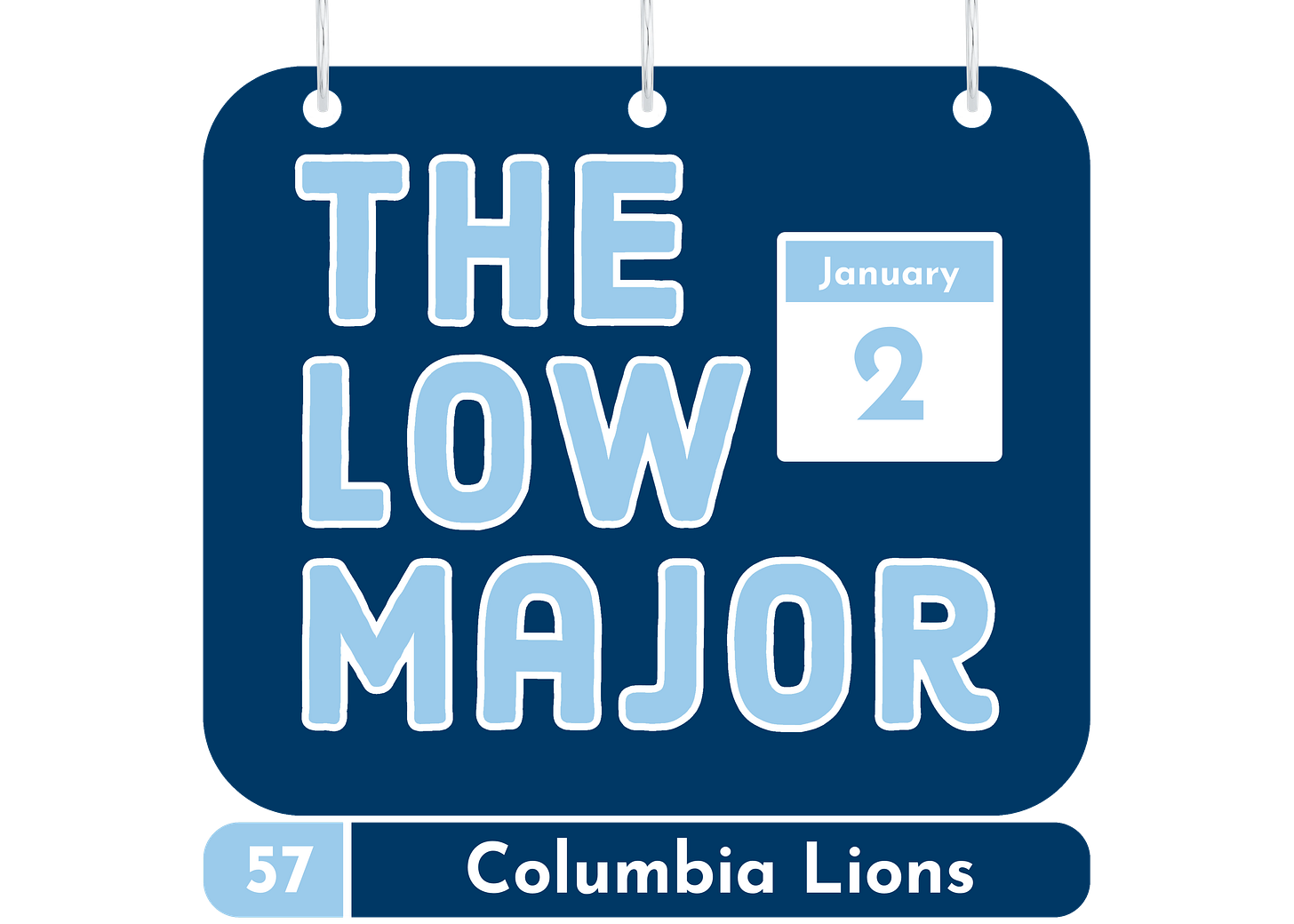 Name-a-Day Calendar Columbia logo