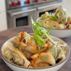 Shrimp and Chive Wontons