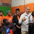 Jeffries visits Brooklyn pantry as SNAP lapse hits home