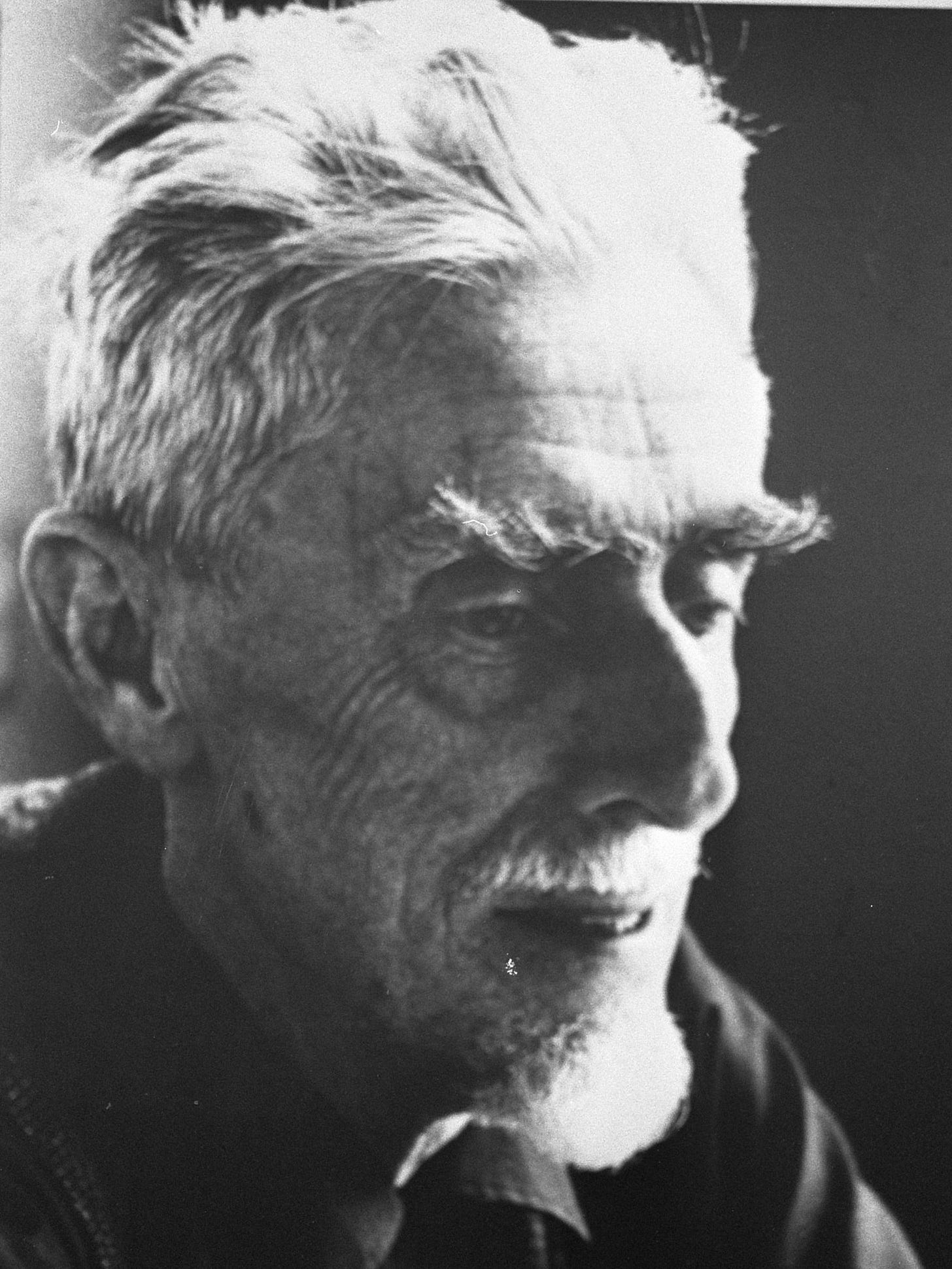 M.C. Escher, portrait. M.C. Escher, portrait.