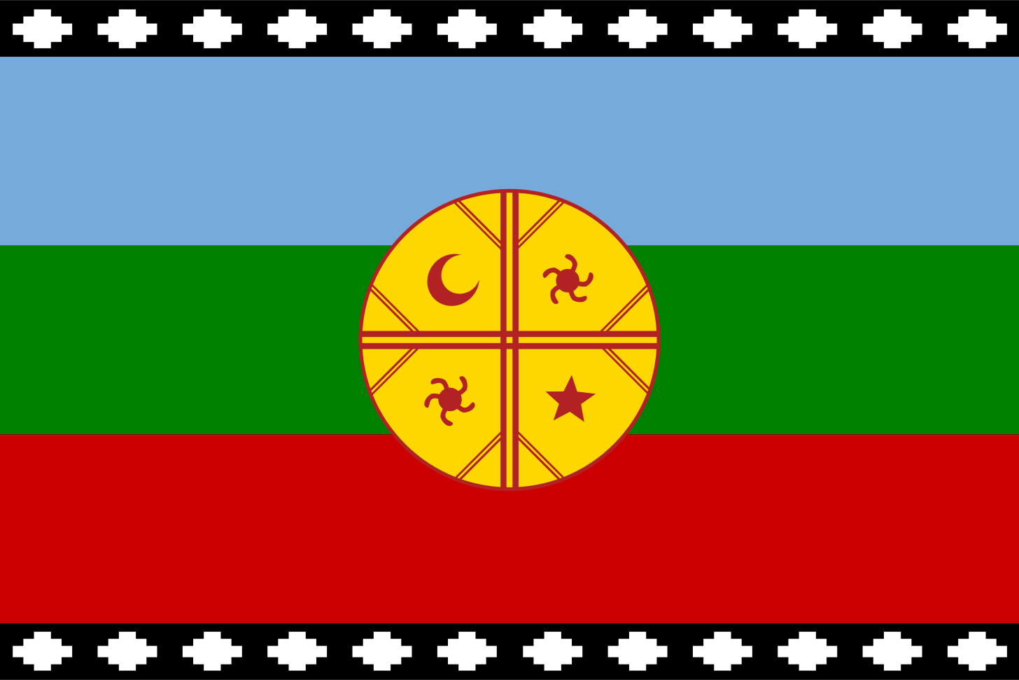 Bandera mapuche