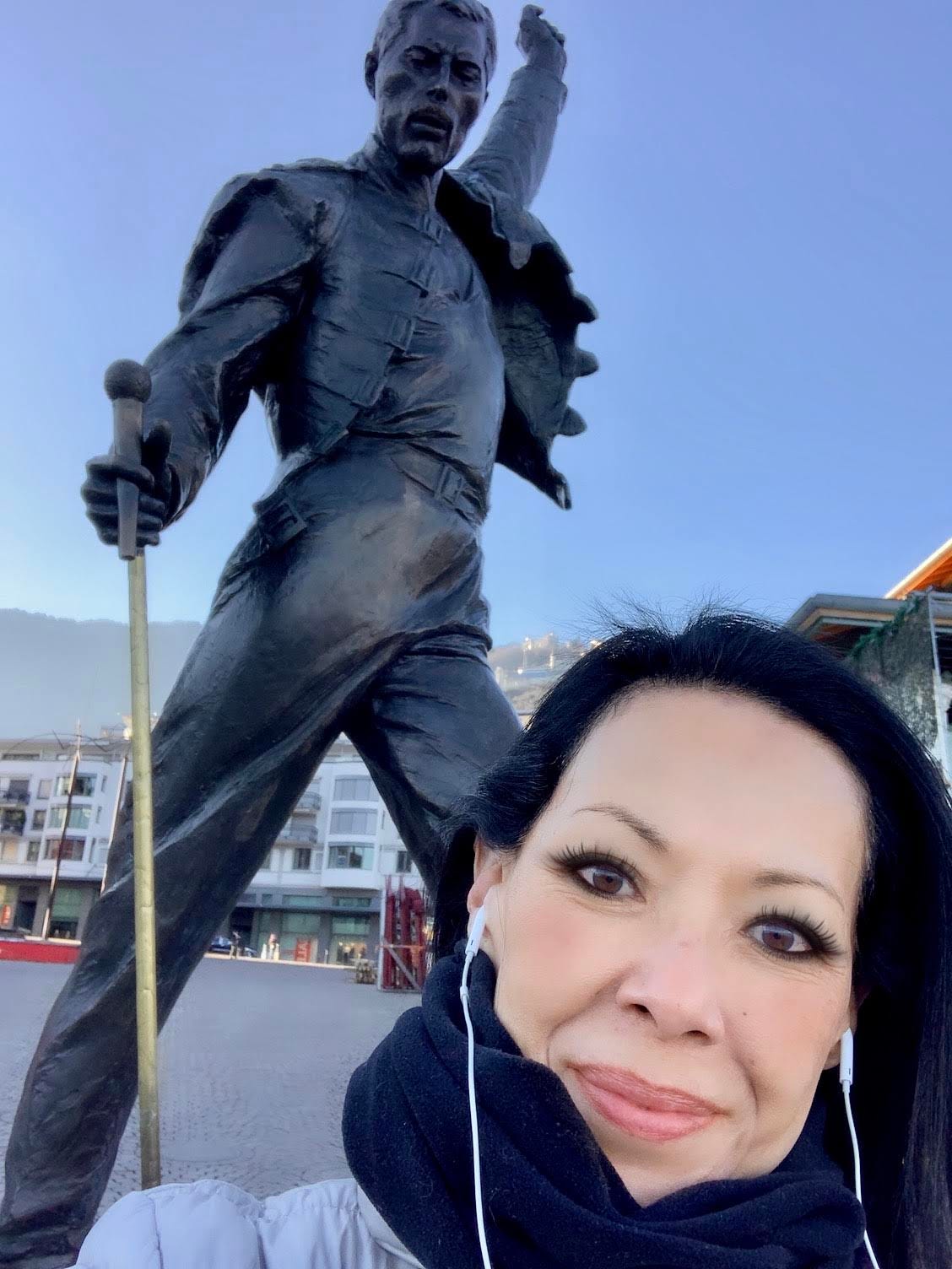 In Montreux, Switzerland, visit Freddy Mercury