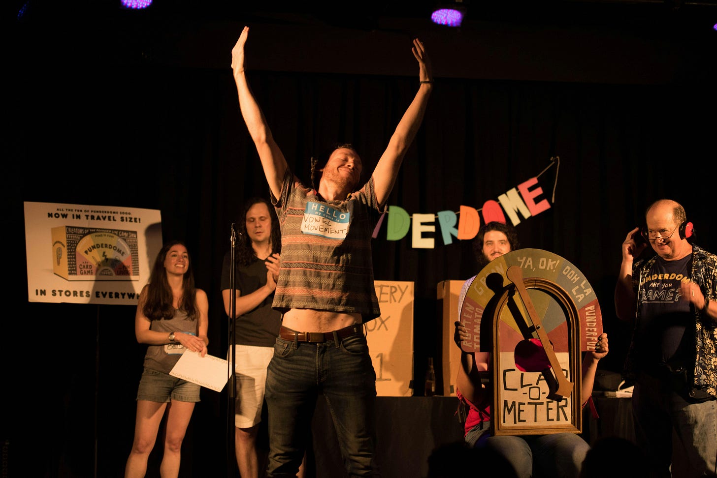 PUNDERDOME®: NYC’s Comedy PUN-SLAM Compuntition is July 8!