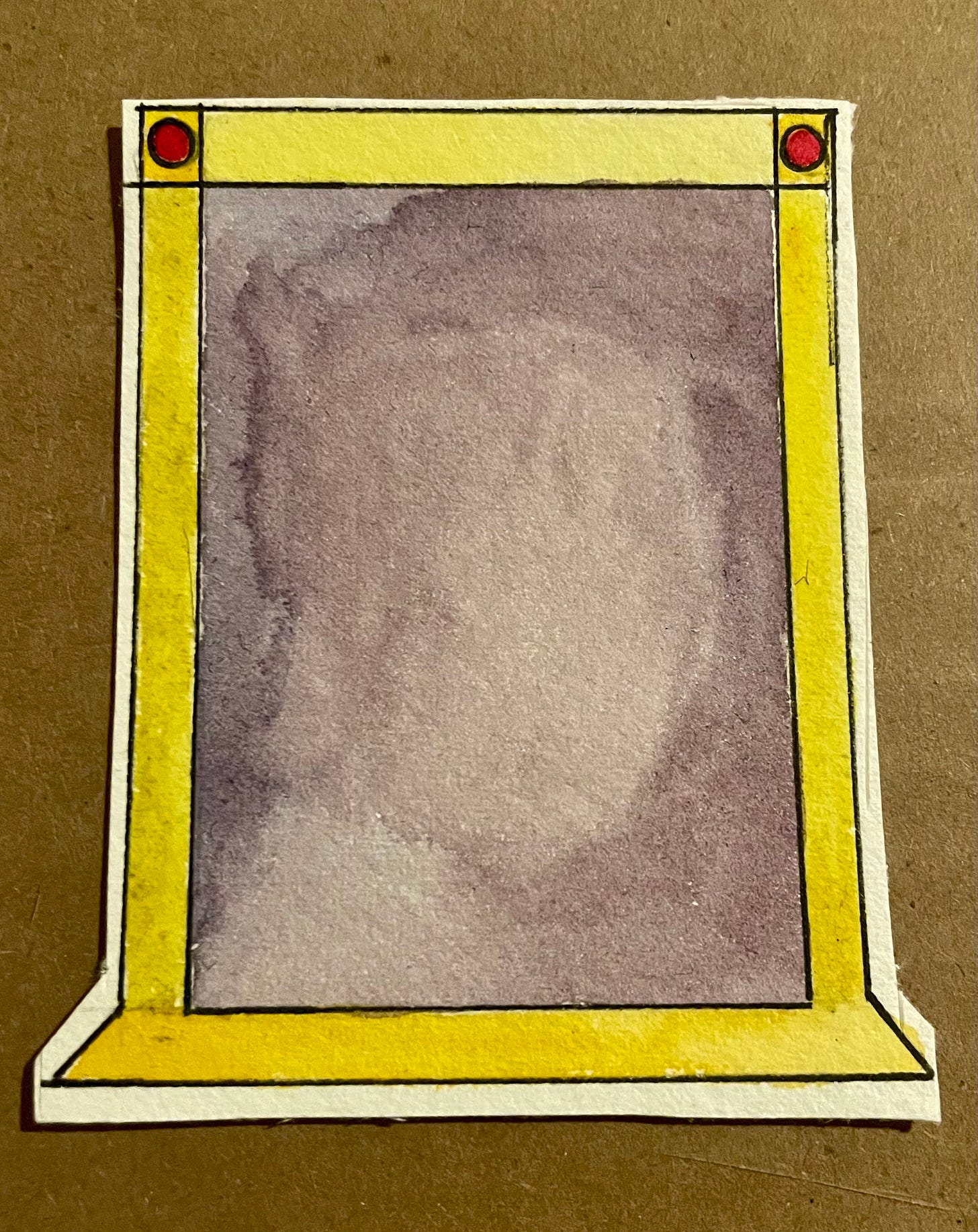 watercolor representation of a threshold