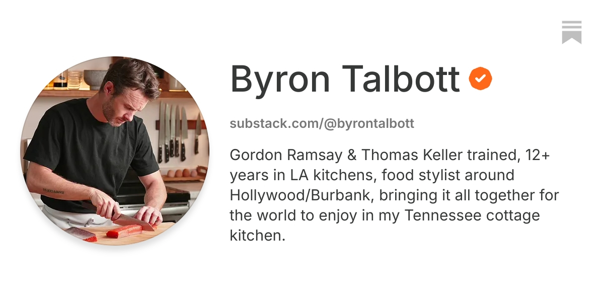 Byron Talbott | Substack