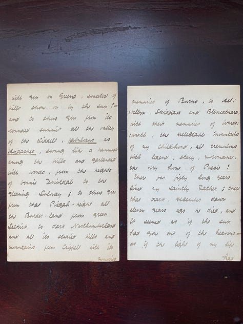 Ebenezer's January 12, 1891 letter written in tight cursive. 