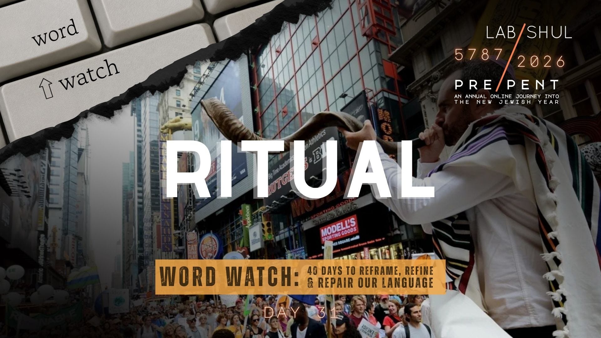 Prepent Day 31: Ritual