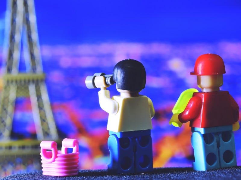 Lego looking into the future Lego looking into the future