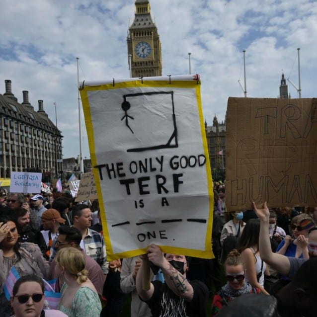 Police 'misled minister' about violent threats by trans protesters