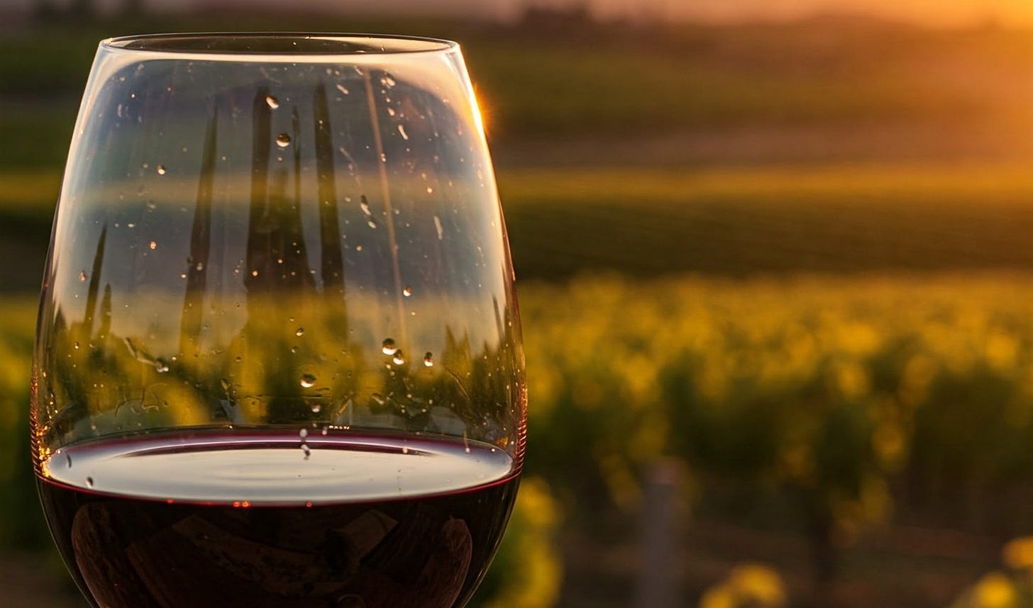 AI's version of a lush wine