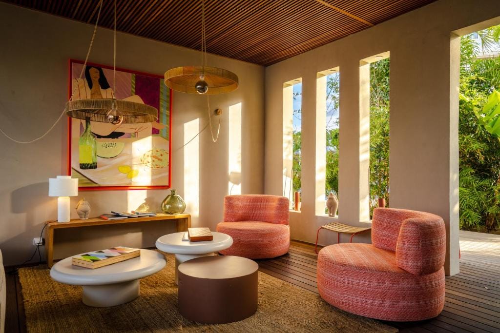 The seven-room Le Martin Boutique Hôtel, a design-focused stay in Saint Martin