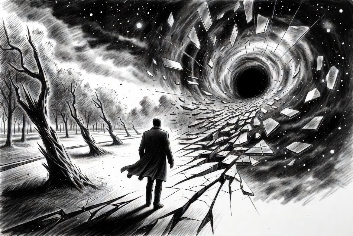The Desire to Feel Something - by Ryan Teiken