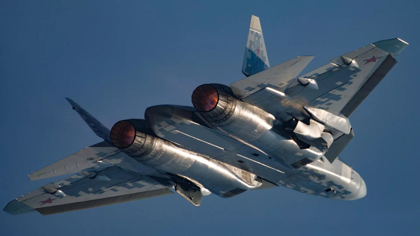 Aereo da caccia russo Su-57 - RIA Novosti, 1920, 20 novembre 2025