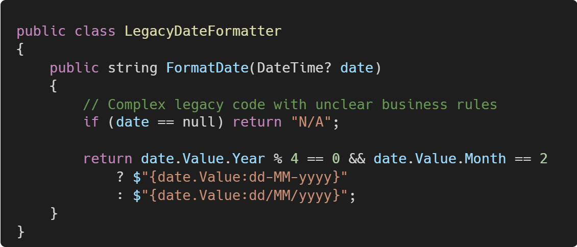 Legacy Code Input Image The Developer's Guide to Working with Legacy Codebases