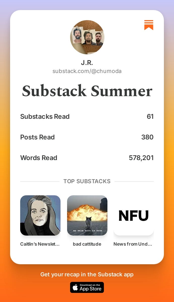 Substack Summer Substack Summer