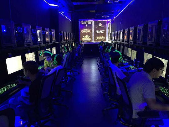 Video game cafe Dubai computer games