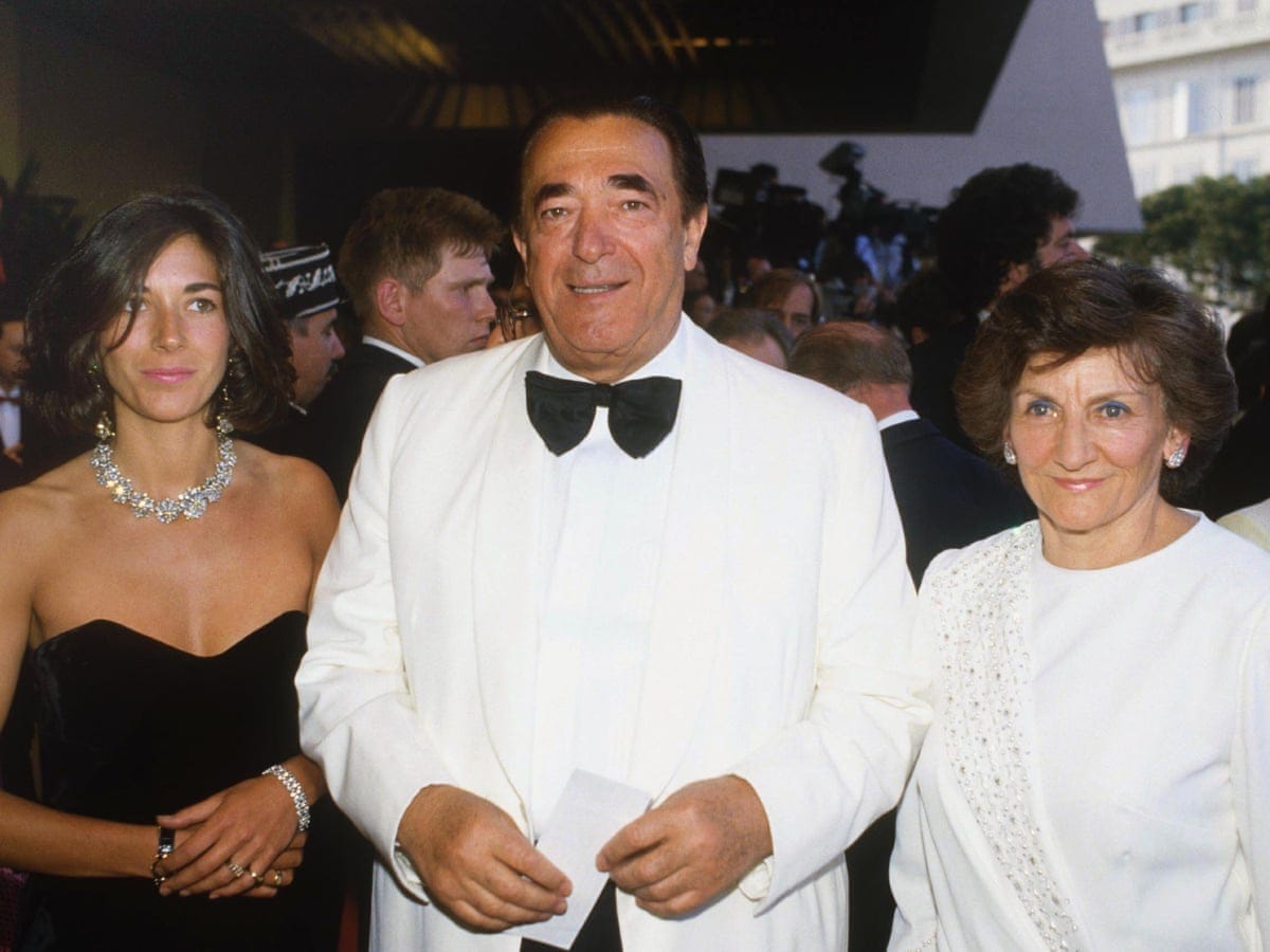 The murky life and death of Robert Maxwell – and how it shaped his daughter Ghislaine | Jeffrey Epstein | The Guardian The murky life and death of Robert Maxwell – and how it shaped his daughter Ghislaine | Jeffrey Epstein | The Guardian