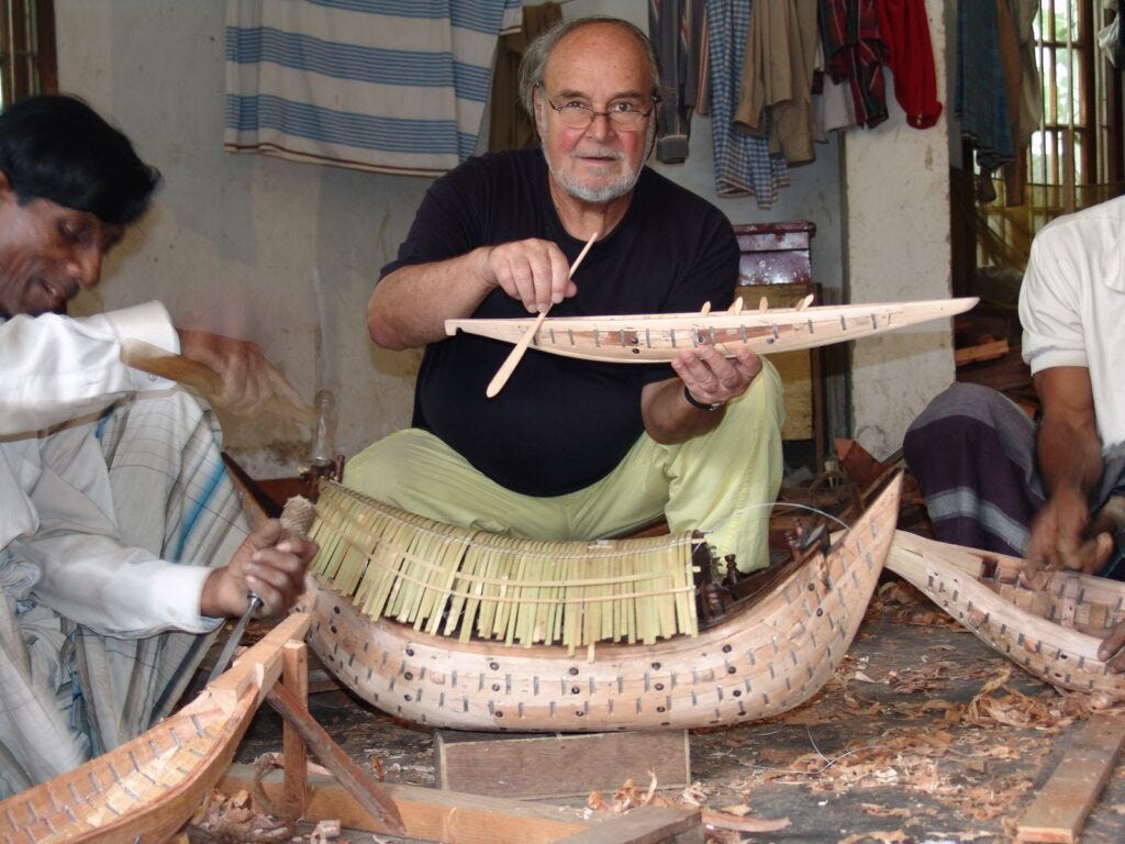 Alain Connan au Bangladesh pour l'association Watever SEAtizens Alain Connan au Bangladesh pour l'association Watever SEAtizens