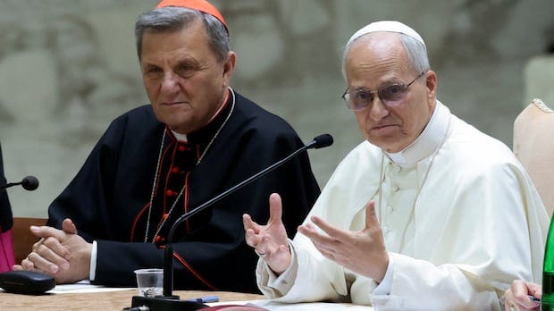 Pope Leo laments U.S.-Canada 'difficulties' after Trump ends trade talks |  CBC News Pope Leo laments U.S.-Canada 'difficulties' after Trump ends trade talks |  CBC News