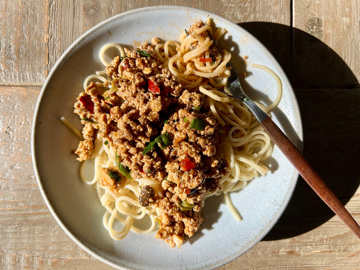 Mapo meat sauce