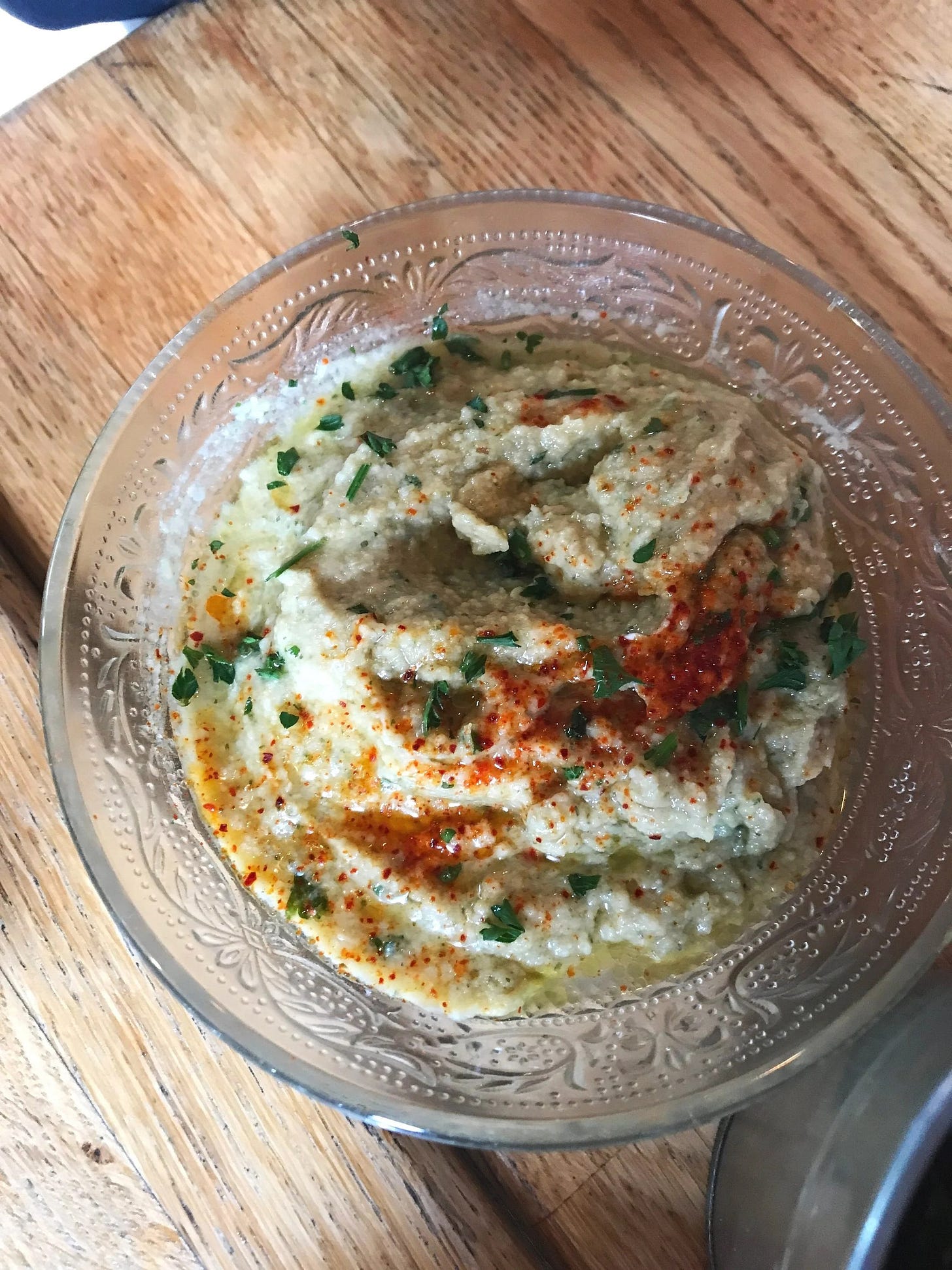  Spiced hummus from Le Bazacle, Toulouse, France 