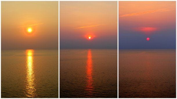 Sunset at Noon Restaurant - Koh Lanta, Thailand