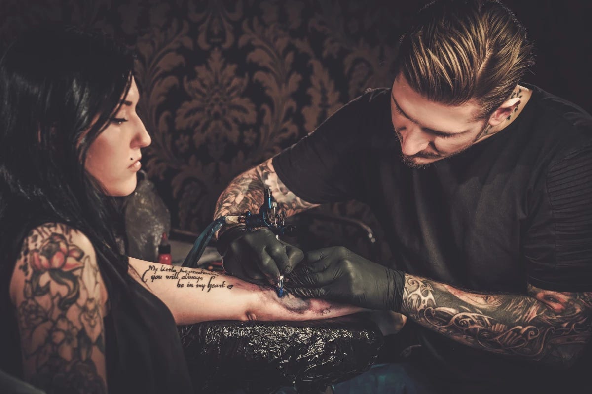 The study also tested the effect of different vaccines when given to tattooed skin