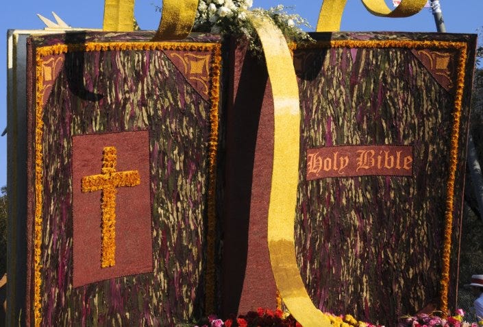 Holy Bible In Flowers Free Stock Photo - Public Domain Pictures