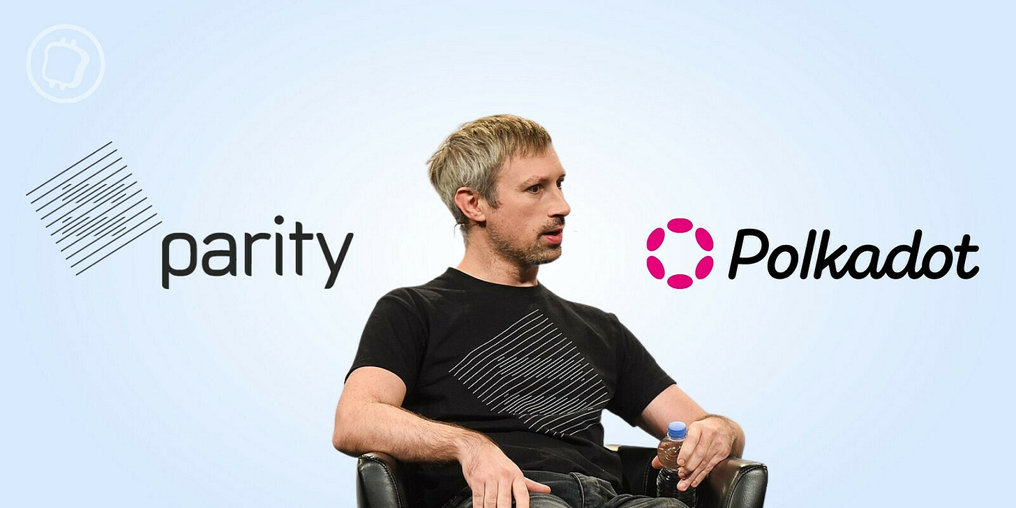 Gavin Wood quitte son poste de PDG au sein de Parity, la société derrière  Polkadot (DOT)