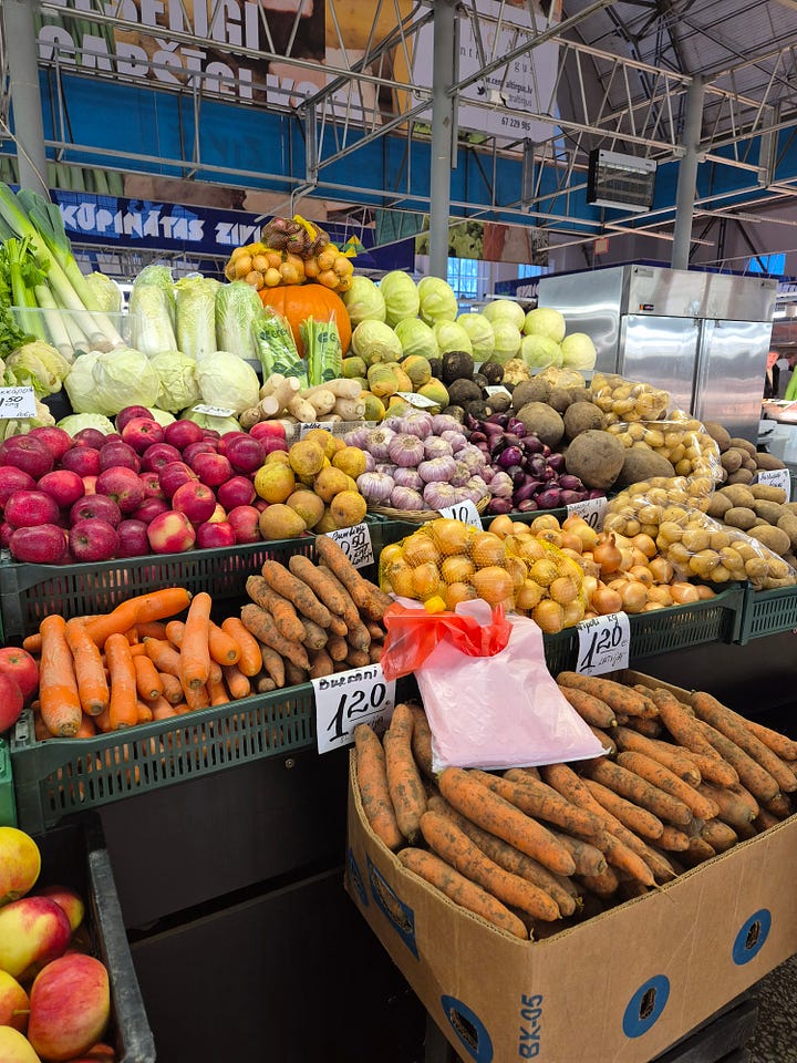 mercato comunale di Riga
