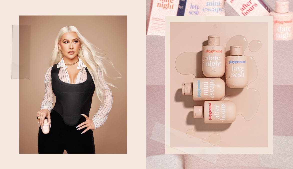 Christina Aguilera Joins Sex-Health Brand Playground | Well+Good