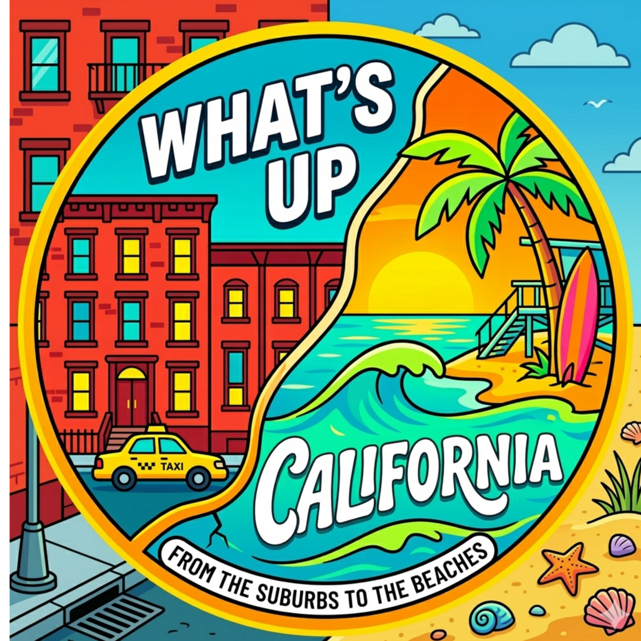 What's Up California logo