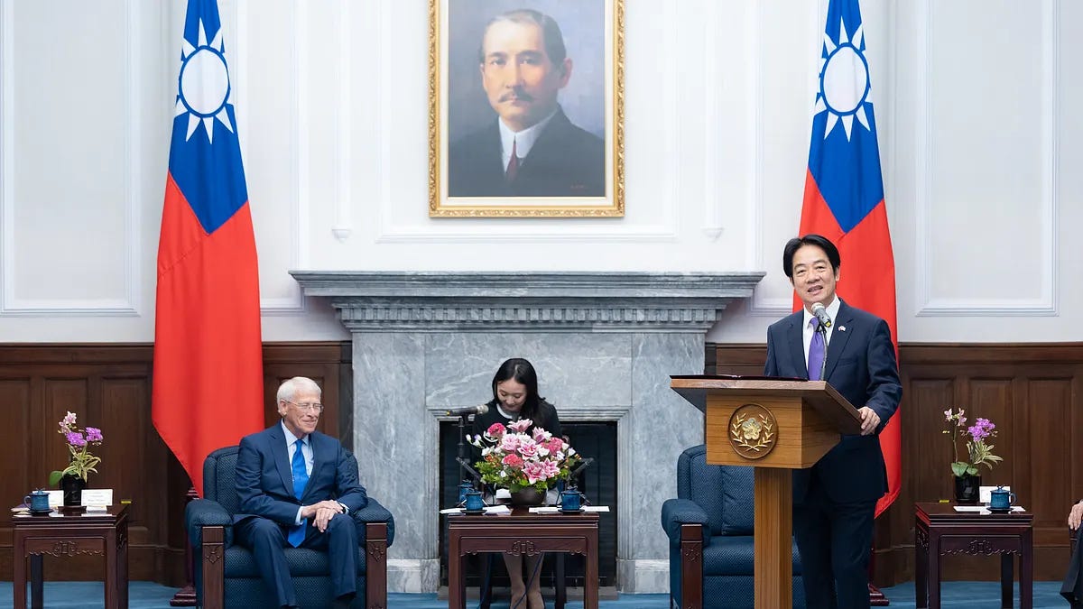 总统赖清德29日表示,台湾将持续提升防卫能力,并与美国等民主阵营合作深化各领域夥伴关系,为全球繁荣发展提供最稳定的力量。(总统府提供) 总统赖清德29日表示,台湾将持续提升防卫能力,并与美国等民主阵营合作深化各领域夥伴关系,为全球繁荣发展提供最稳定的力量。(总统府提供)