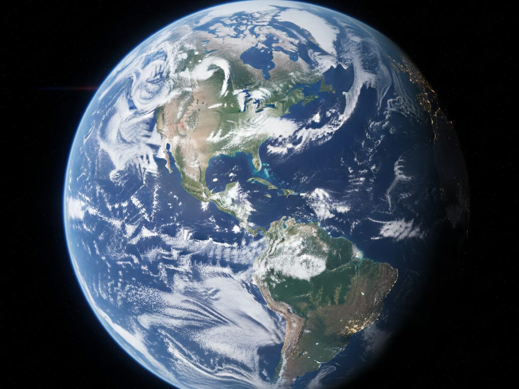 Earth as seen from space