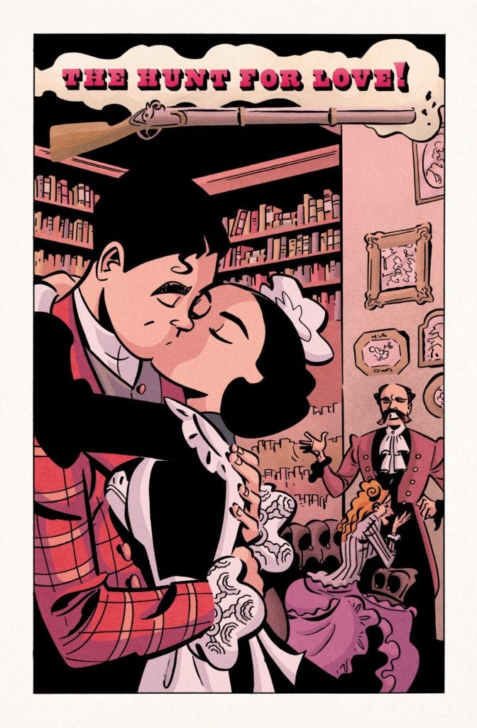 Review: LOVE EVERLASTING #2 Can't be Put in a Box | Monkeys Fighting Robots