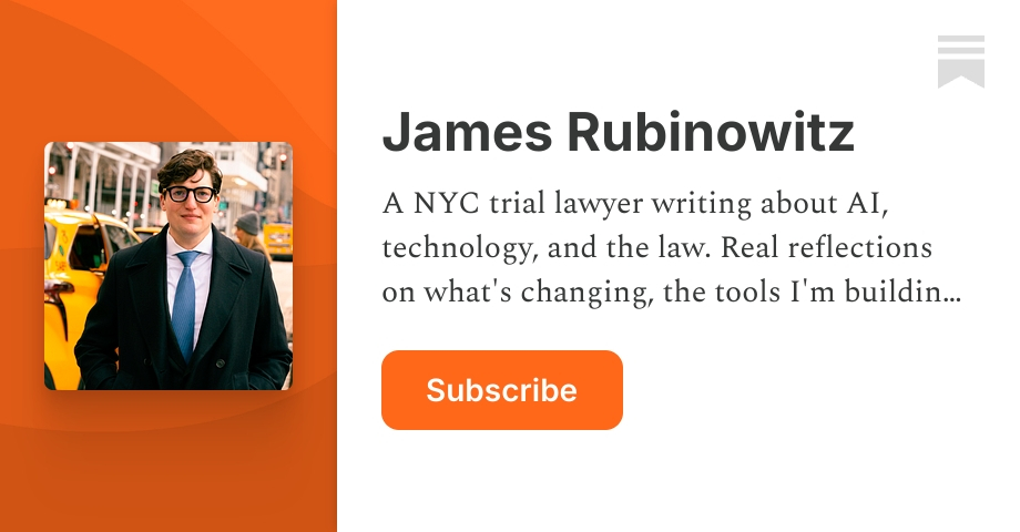 James Rubinowitz | Substack