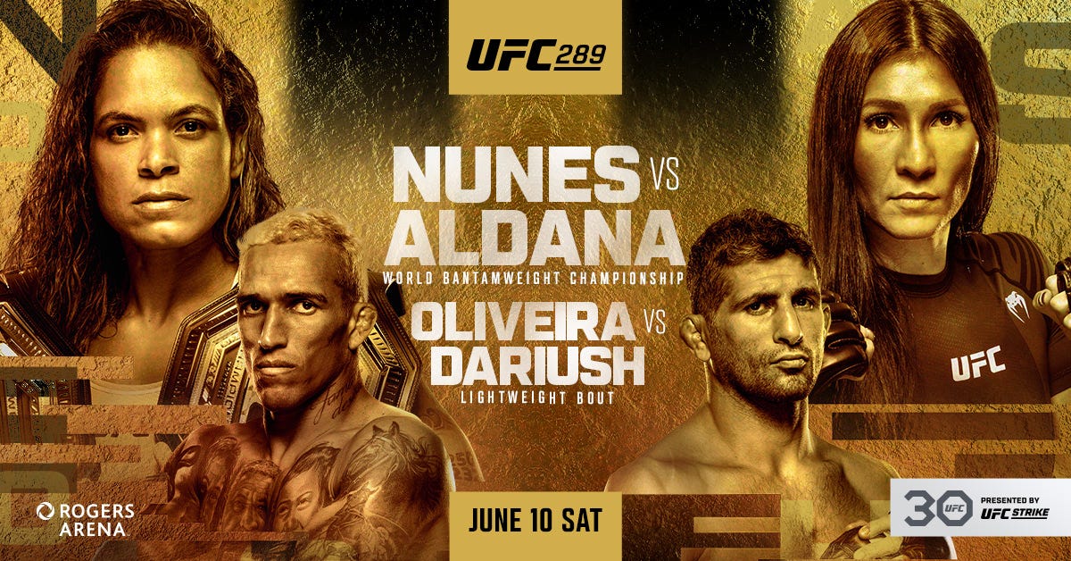 UFC 289 - Rogers Arena