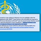 WHO Says Pandemic Determinations Can Be Made Without ‘Evidence of Illness’