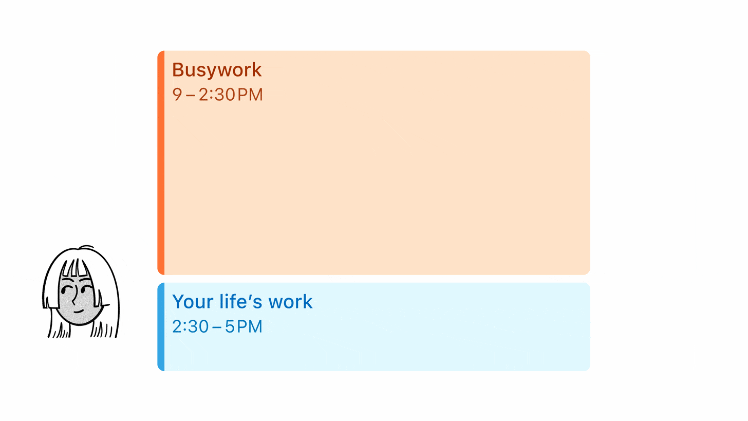 Wouldn’t it be nice if you could spend more time on your life’s work, and less time on busywork? With your Agent, you can.