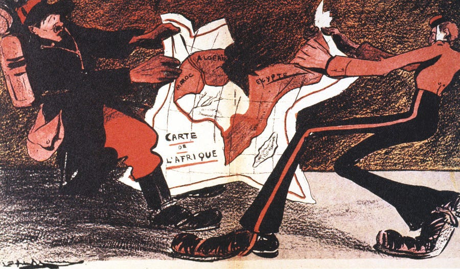 Africa Colonialism, 1904 Painting by Granger - Fine Art America