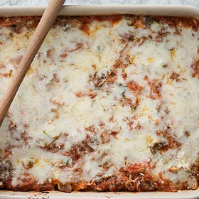 Spaghetti Squash Bolognese Bake