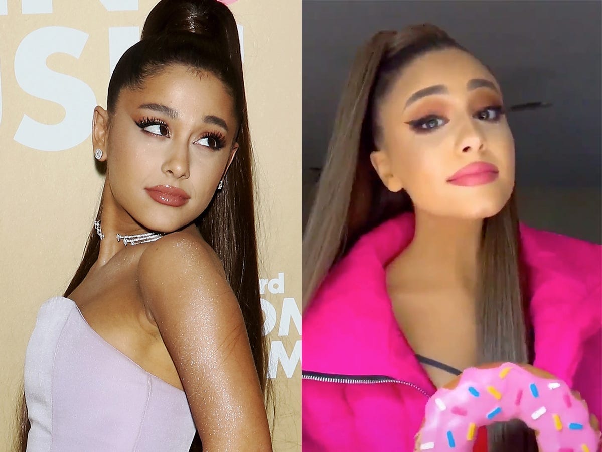 Ariana Grande Has a TikTok Doppelgänger and Thinks It's 'Bizarre' - Business Insider Ariana Grande Has a TikTok Doppelgänger and Thinks It's 'Bizarre' - Business Insider