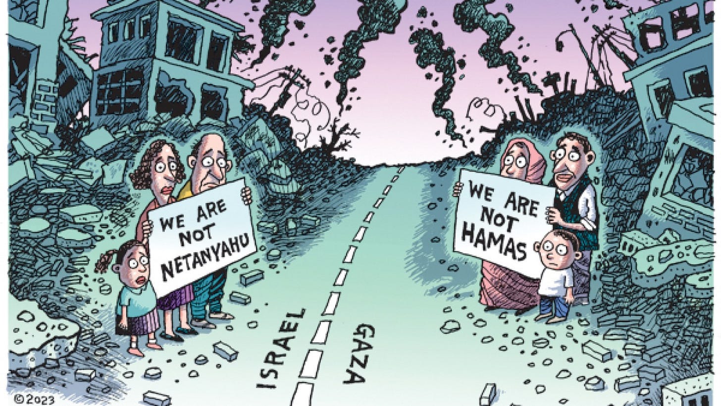 Letter: There's no comparing Netanyahu to Hamas