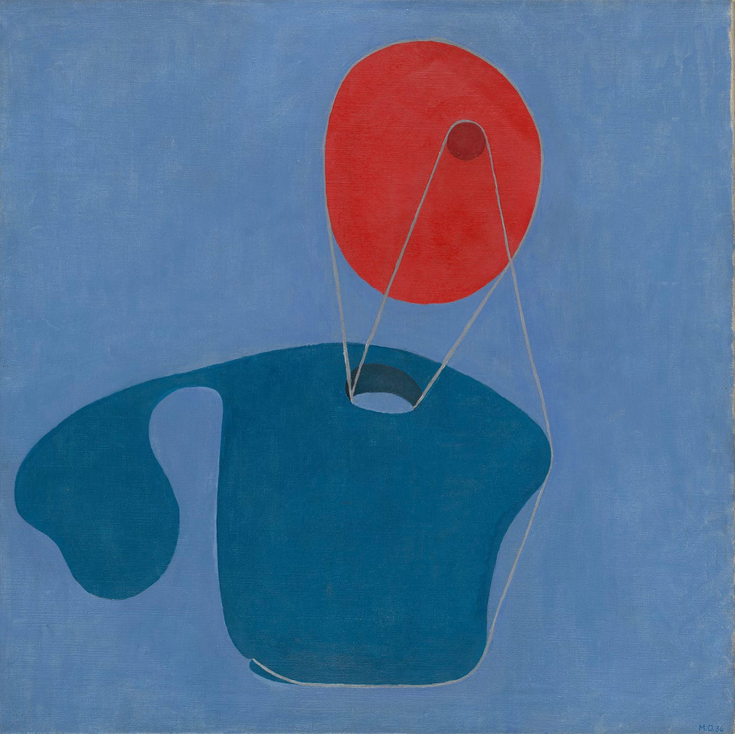 Three Pots of Inspiration: emotional hues, Meret Oppenheim, and