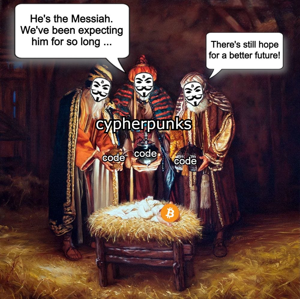 Bitcoin resembles Jesus Christ